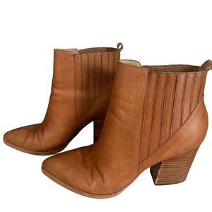 Marc Fisher Alva bootie in Natural Color
